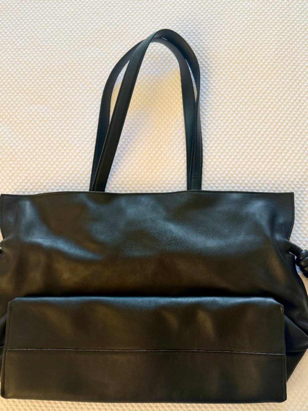 LOEWE XL FLAMENCO CLUTCH/BAG IN NAPA CALFSKIN - Picture 6 of 9